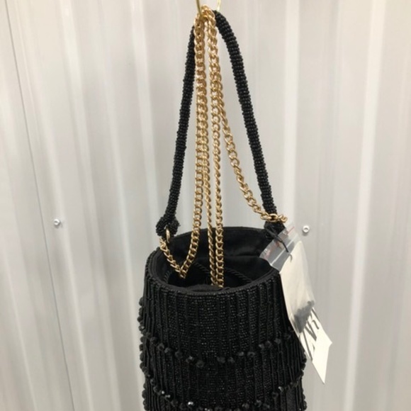 ZARA PREM QUALITY Beaded Bag, S, NWT - Picture 5 of 7